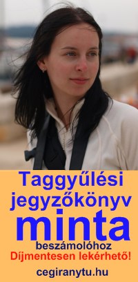 Taggylsi jegyzknyv minta beszmol elfogadshoz. Djmentesen lekrhet!